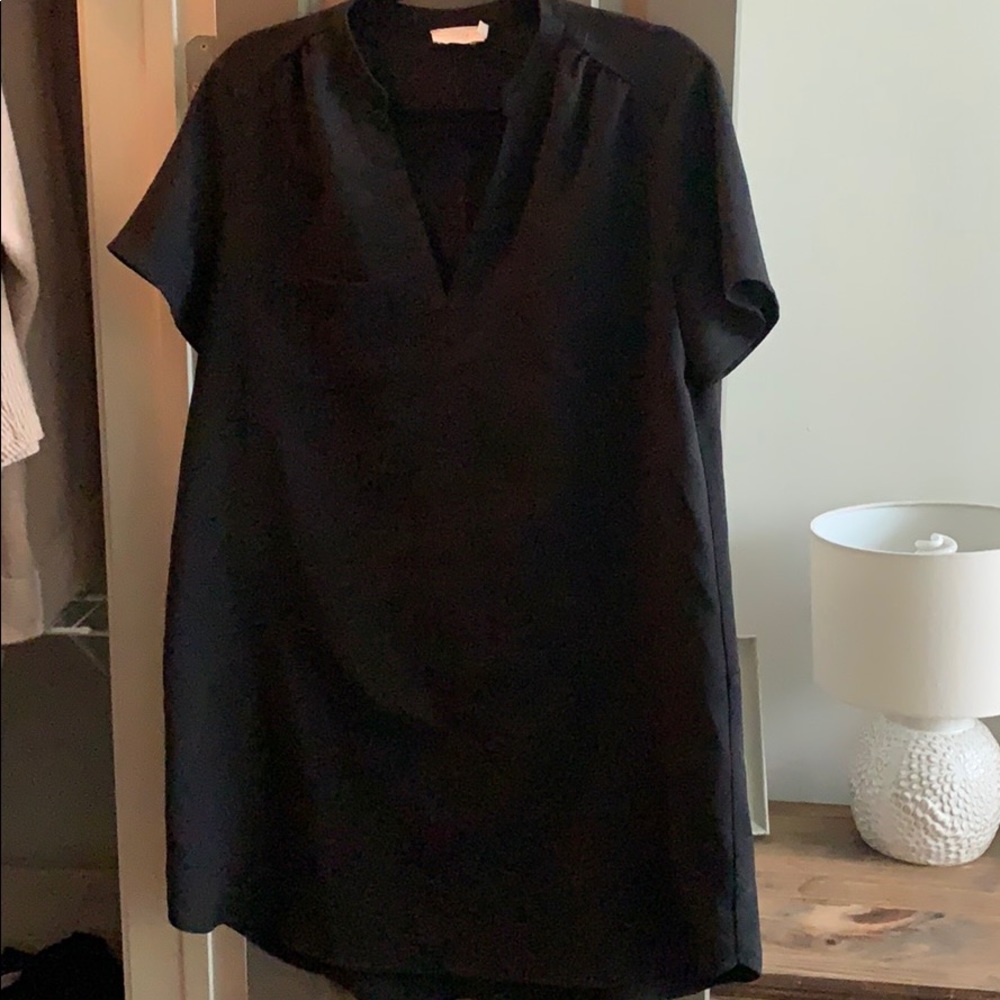 Black Short Sleeve Dress
